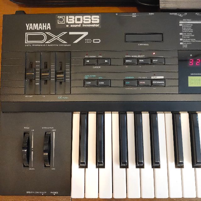 ヤマハ - YAMAHA DX7II-D ヤマハ シンセサイザー 世界的名機