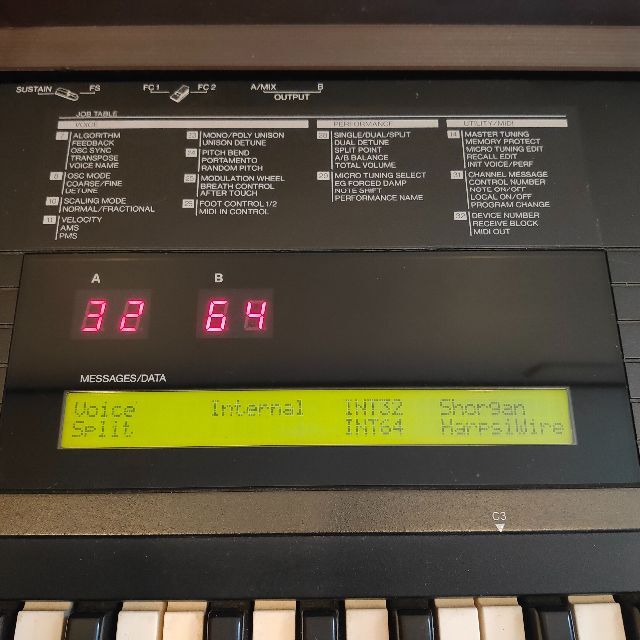 ヤマハ - YAMAHA DX7II-D ヤマハ シンセサイザー 世界的名機
