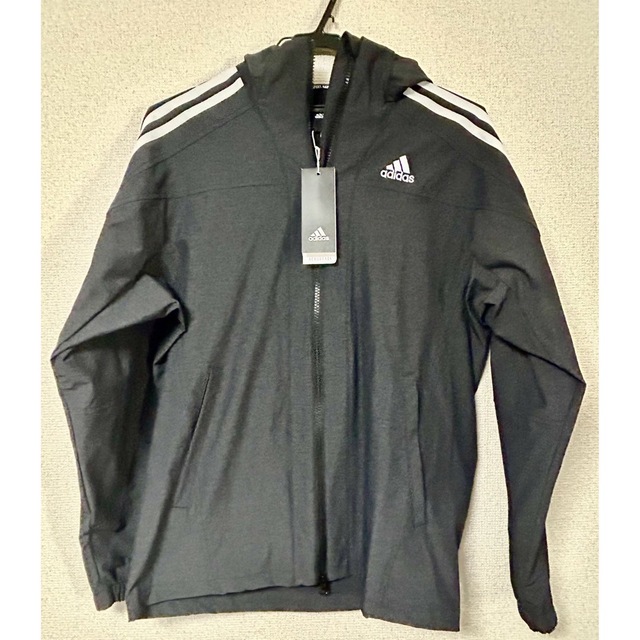 値下げしました!アディダスadidas スリーストライプス ウィンドブレーカー | フリマアプリ ラクマ