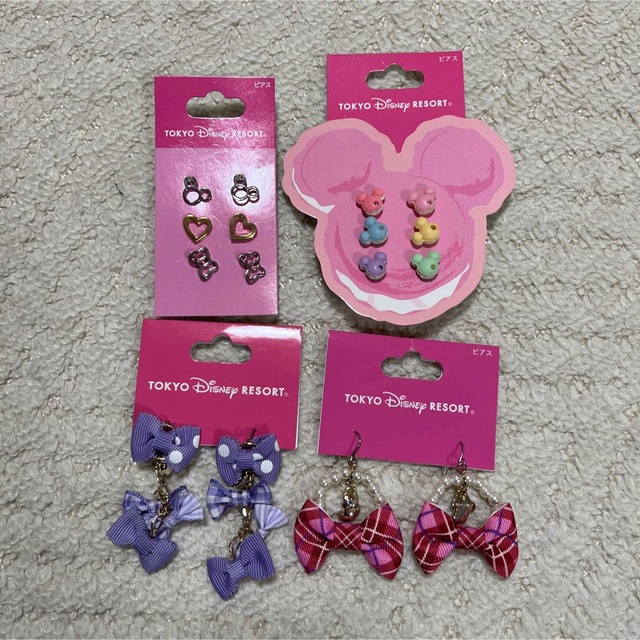 Disney(ディズニー)の【新品･未使用】ディズニー/アクセサリー11点セット レディースのアクセサリー(ピアス)の商品写真