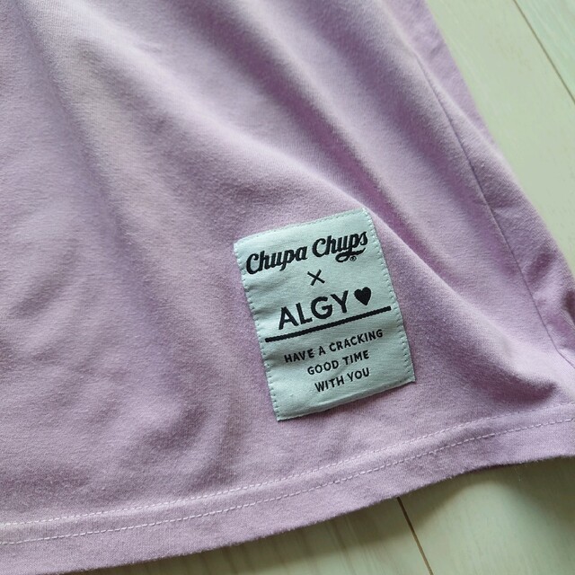 ALGY(アルジー)のＡＬＧＹ肩出しワンピース　半袖　160 キッズ/ベビー/マタニティのキッズ服女の子用(90cm~)(ワンピース)の商品写真