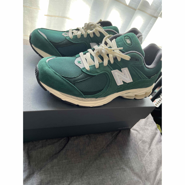 29cm New Balance M2002R Forest Green靴/シューズ