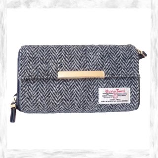 ハリスツイード(Harris Tweed)のHARRIS TWEED ハリスツイード ショルダーバッグ 長財布(ショルダーバッグ)