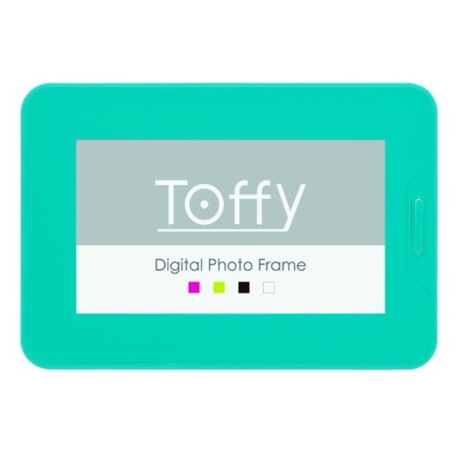 Toffy 7インチ液晶 インテリア デジタルフォトフレーム ソーダーブルー DP02-70-SBL wgteh8f