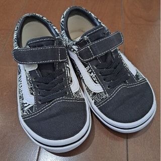 ヴァンズ(VANS)のVANS　子ども　靴　18.0㎝　バンズ　スニーカー　黒(スニーカー)