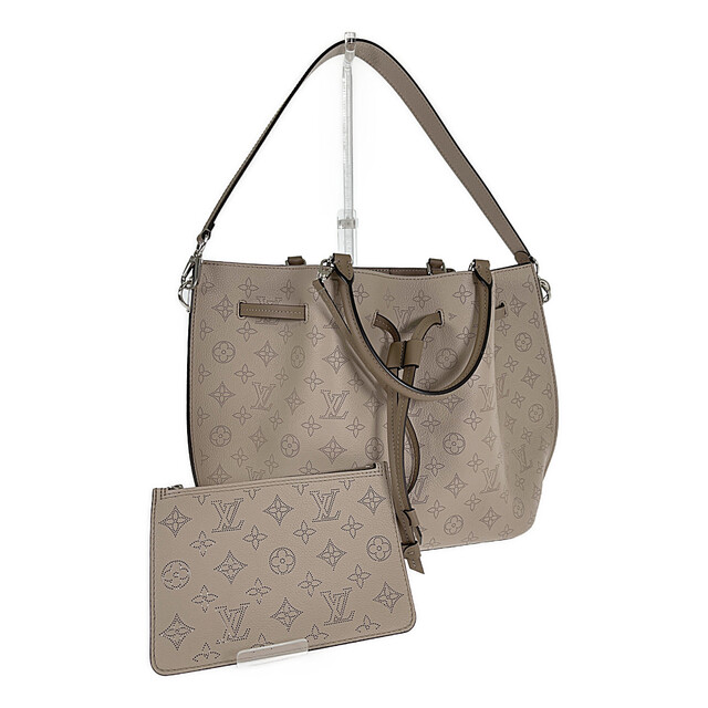 【Aランク】LOUIS VUITTON ルイヴィトン ジロラッタ 2wayバッグ M54403 マヒナ ガレ シルバー金具【ISEYA】