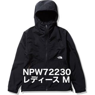 ザノースフェイス(THE NORTH FACE)の【新品未使用タグ付】コンパクトジャケット NPW72230 黒 ブラックM(ナイロンジャケット)