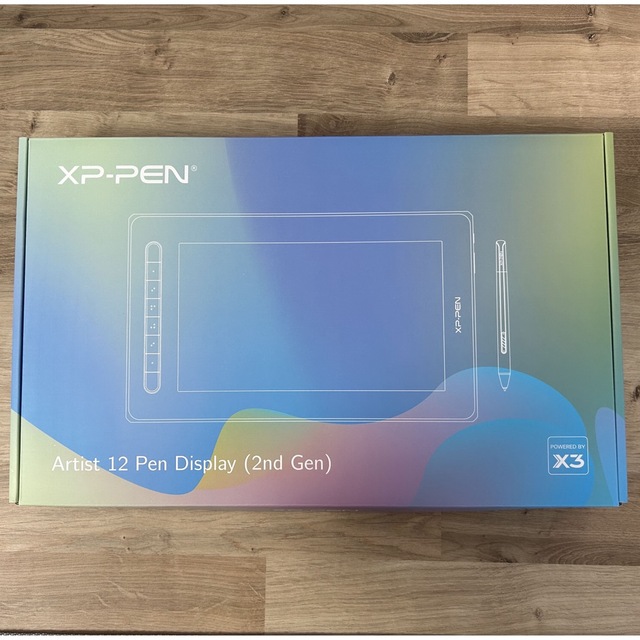 XPPENの液晶タブレット　Artist12セカンド（ブルー）