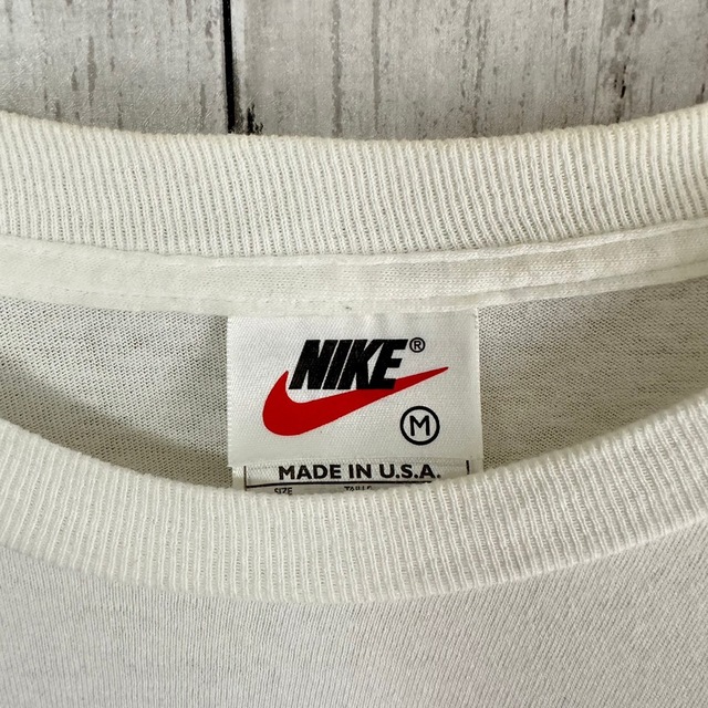 NIKE ナイキ Tシャツ センターロゴ バックロゴ アメリカ製 90s