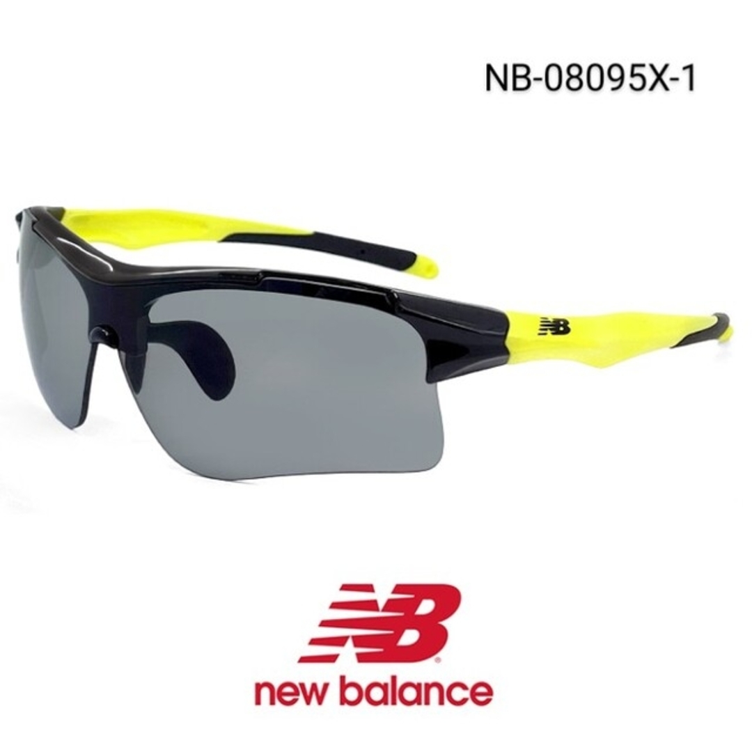 New Balance(ニューバランス)の☆【新品】ニューバランス　スポーツサングラス　1枚レンズ シールド型　5X-1 スポーツ/アウトドアのランニング(その他)の商品写真