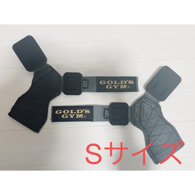 GOLD - ゴールドジム(GOLD`S GYM) パワーグリップ プロ 3710 Sサイズの