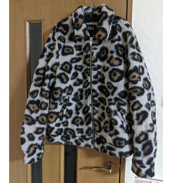 ZARA アニマル柄ジャケット ヒョウ柄 レオパード モード ユニセックス M | フリマアプリ ラクマ