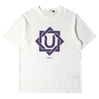 アンダーカバー(UNDERCOVER)のUNDERCOVER アンダーカバー Tシャツ 蜘蛛巣城 エンブレム クルーネックTシャツ TEE U EMBLEM 20AW ホワイト 白 2 トップス カットソー 半袖 【メンズ】【中古】【美品】(Tシャツ/カットソー(半袖/袖なし))