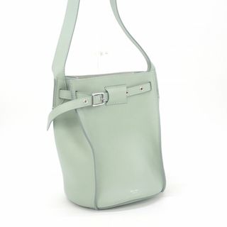 セリーヌ(celine)の【SALE】【中古】【ABランク】CELINE セリーヌ ビッグバッグバケット ロングストラップ ショルダーバッグ 30AL/ALMOND グリーン シルバー金具 183343A4T【ISEYA】(メッセンジャーバッグ)