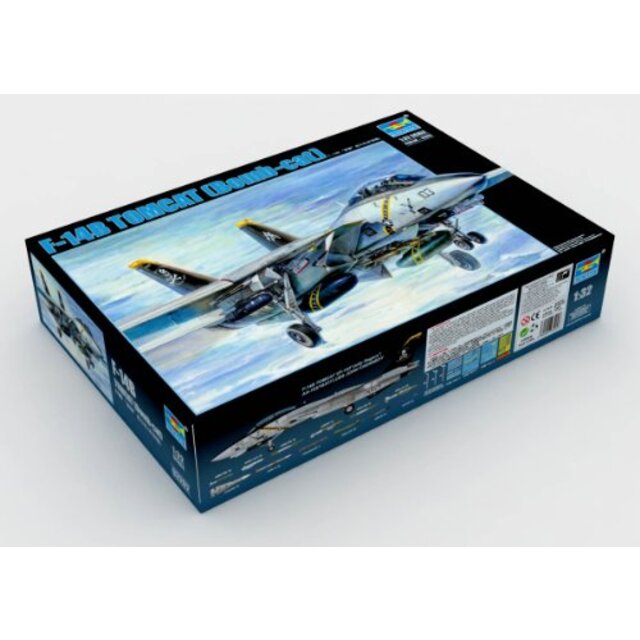 その他トランペッター 1/32 F-14B トムキャット ジョリー・ロジャース プラモデル wgteh8f