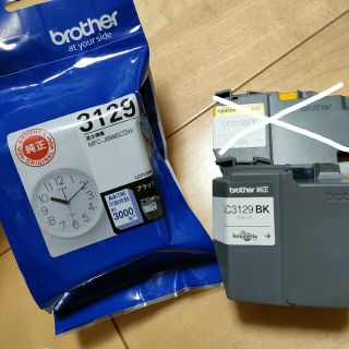 ブラザー(brother)のbrother 純正インク lc3129bk ブラック(PC周辺機器)