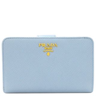 プラダ(PRADA)のプラダ  二つ折り財布  サフィアーノ  ウォレット 1ML225(財布)