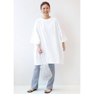 美品 キャンバー ビッグシルエット ワンピース チュニック 3XL