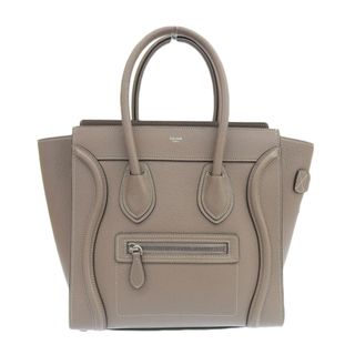 セリーヌ(celine)のセリーヌ  ラゲージ マイクロショッパー レザー(ハンドバッグ)