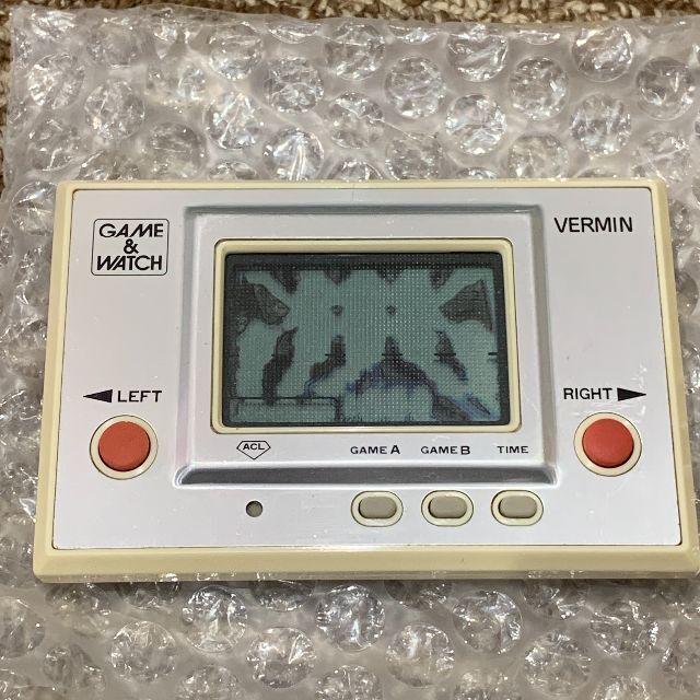 任天堂ゲームウォッチ　GAME＆WATCH  VERMIM　もぐらたたき