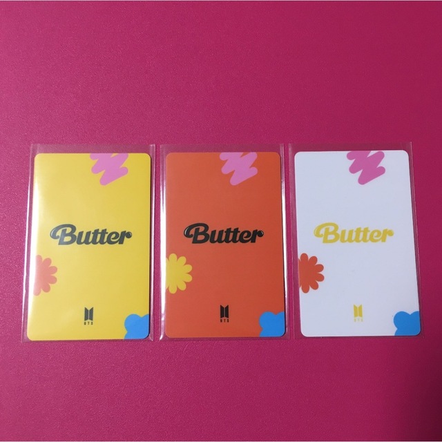 Butter ラキドロ ジョングク コンプ3枚 トレカ グク BTS 公式品 1