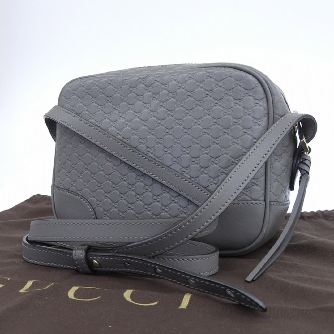 Gucci - グッチ GUCCI マイクログッチシマ ショルダーバッグ 斜め掛け