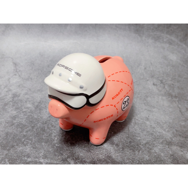 ポルシェ　ピンクピッグ　陶磁器　Porsche PINK PIG 貯金箱　レア品