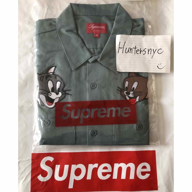 Supreme x Tom & Jerry S S Work Shirt - シャツ