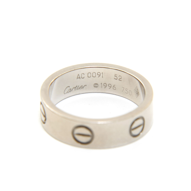 カルティエ CARTIER ラブリング WG 750 7.22g 52サイズ 13号 リング