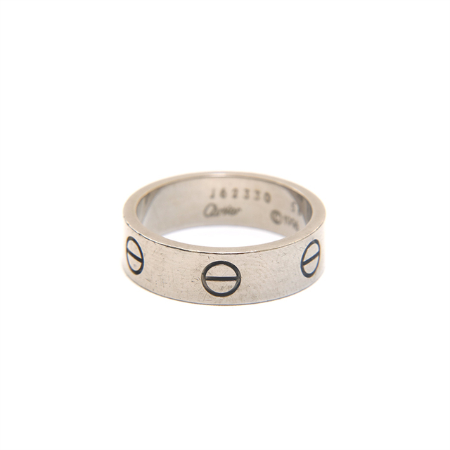 有名ブランド Cartier - カルティエ CARTIER ラブリング WG 750 9.03g