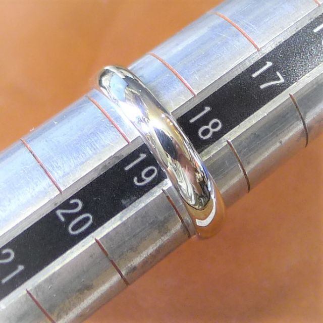SR2292 指輪シルバー925刻リング　19号　シンプル　マリッジ系　送料無料 レディースのアクセサリー(リング(指輪))の商品写真