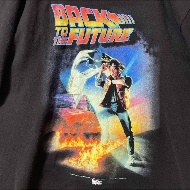 BACK TO THE FUTURE ムービーtシャツ メキシコ製 黒 海外 3