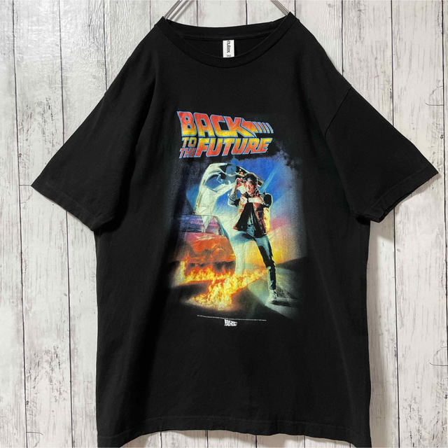 BACK TO THE FUTURE ムービーtシャツ メキシコ製 黒 海外 1