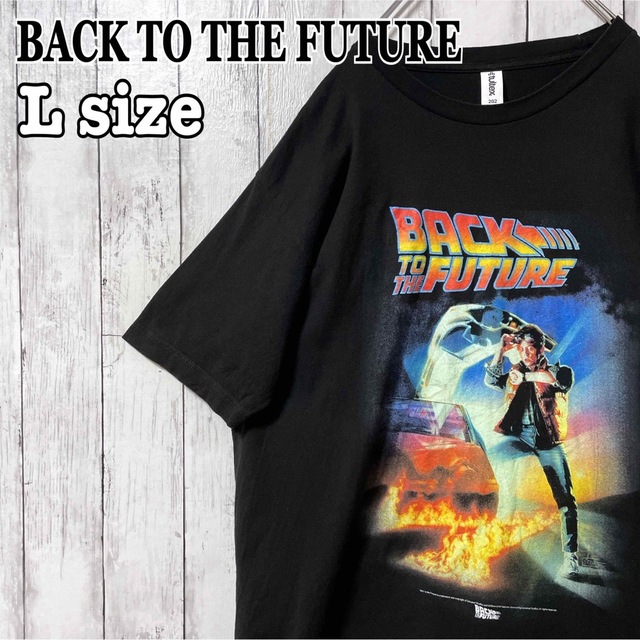 BACK TO THE FUTURE ムービーtシャツ メキシコ製 黒 海外