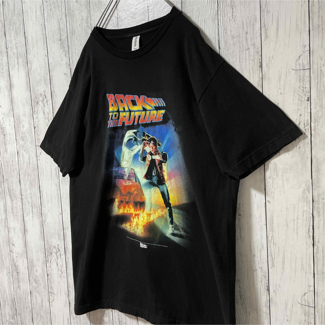 BACK TO THE FUTURE ムービーtシャツ メキシコ製 黒 海外 7