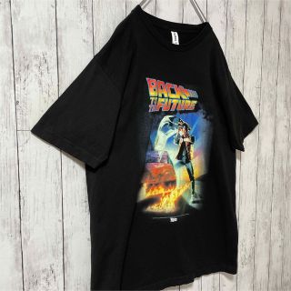 BACK TO THE FUTURE ムービーtシャツ メキシコ製 黒 海外