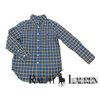 ポロラルフローレン(POLO RALPH LAUREN)の☆ラルフローレン☆ キッズ長袖チェックシャツ　140cm(Tシャツ/カットソー)