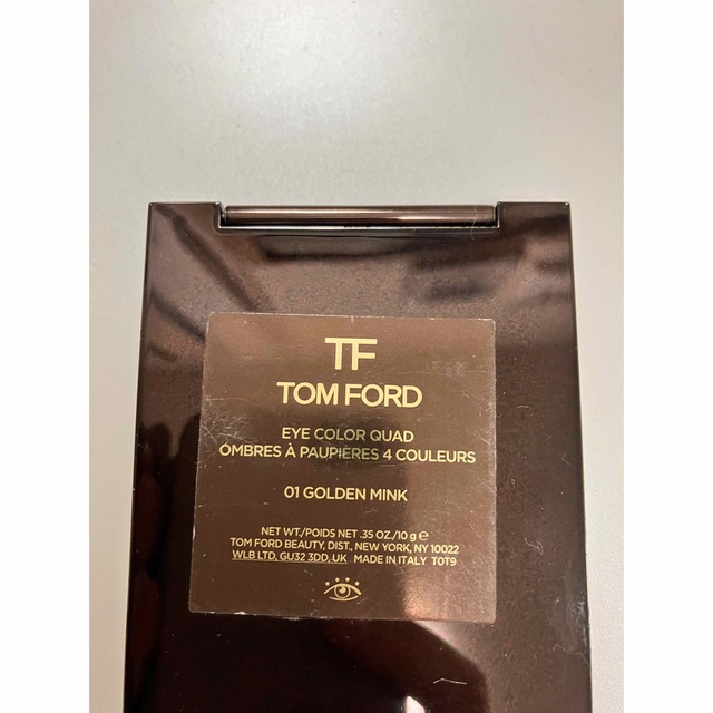 TOM FORD(トムフォード)のトムフォード　アイカラー　クォード　01ゴールデンミンク コスメ/美容のベースメイク/化粧品(アイシャドウ)の商品写真