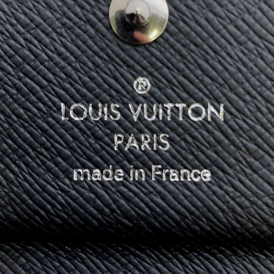 ルイヴィトン 6連キーケース タイガ ミュルティクレ6 M30500 LOUIS VUITTON ヴィトン キーホルダー メンズ 黒 7