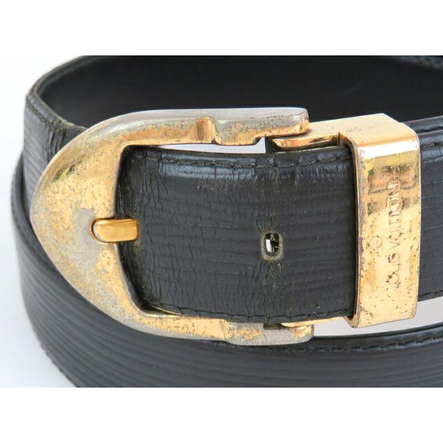 rk9531 Louis Vuitton エピ レザーベルト ブラック rk9531 Louis Vuitton エピ レザーベルト ブラック