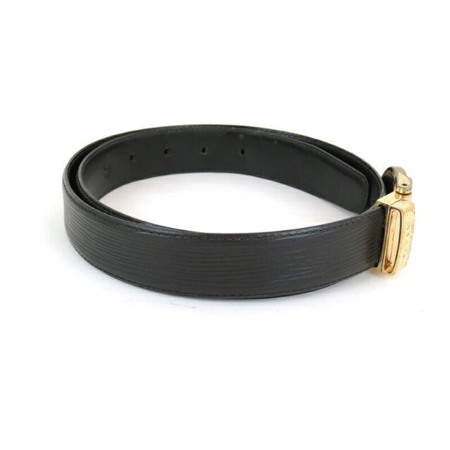 rk9531 Louis Vuitton エピ レザーベルト ブラック rk9531 Louis Vuitton エピ レザーベルト ブラック
