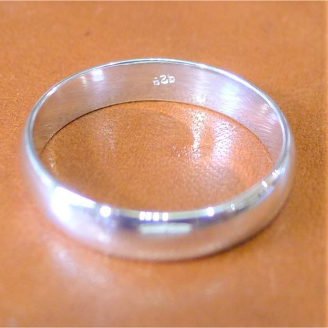 SR2293 指輪シルバー925刻リング　15.5号　シンプル　マリッジ系 レディースのアクセサリー(リング(指輪))の商品写真