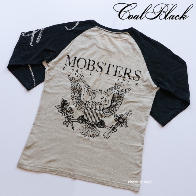 COALBLACK(コールブラック)の【レア】コールブラック　モブスターTシャツ　ラグラン　七分袖 メンズのトップス(Tシャツ/カットソー(七分/長袖))の商品写真