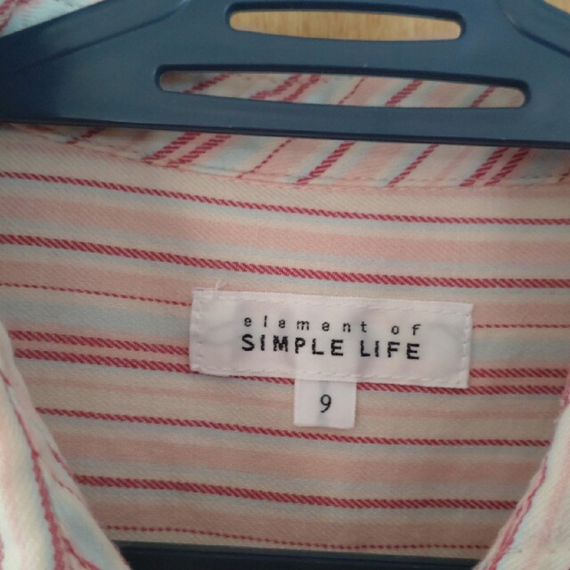 SIMPLE LIFE(シンプルライフ)のSIMPLE LIFE  シャツ レディースのトップス(シャツ/ブラウス(長袖/七分))の商品写真