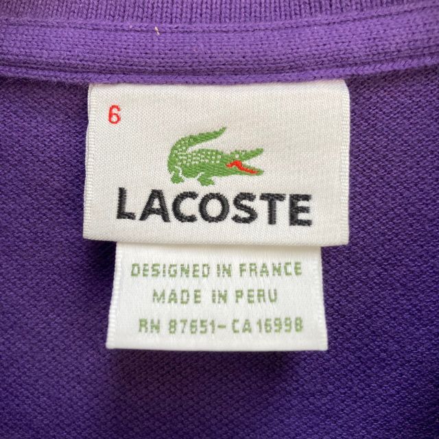 LACOSTE(ラコステ)のLACOSTE  ラコステ　Polo shirt　ポロシャツ メンズのトップス(ポロシャツ)の商品写真