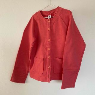 プチバトー(PETIT BATEAU)のプチバトー　春色　トレーナー　カーディガン(カーディガン)