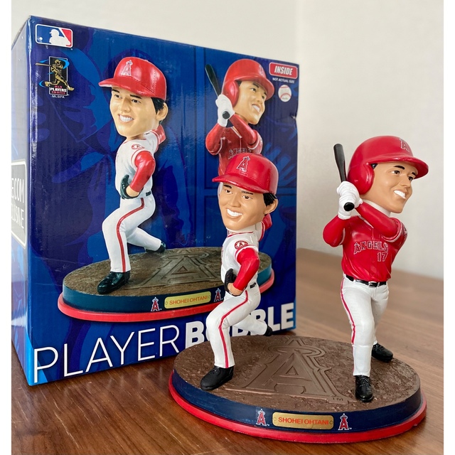 shoheiohtani祝????MVP！新品！大谷選手　FOCO 二刀流ボブルヘッド　正規品