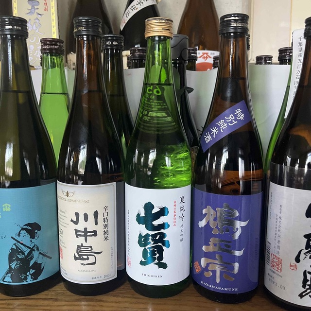 日本酒　四合瓶　日高見　川中島　風の森など 1