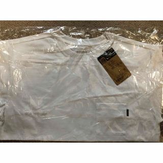 【新品未使用タグ付】エアリーポケットティー NT12342 ホワイト 白 L