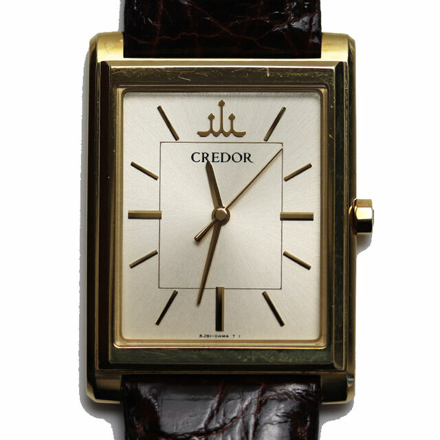 SEIKO セイコー CREDOR 腕時計 電池式 ゴールド GBAR014/8J81-0AL0